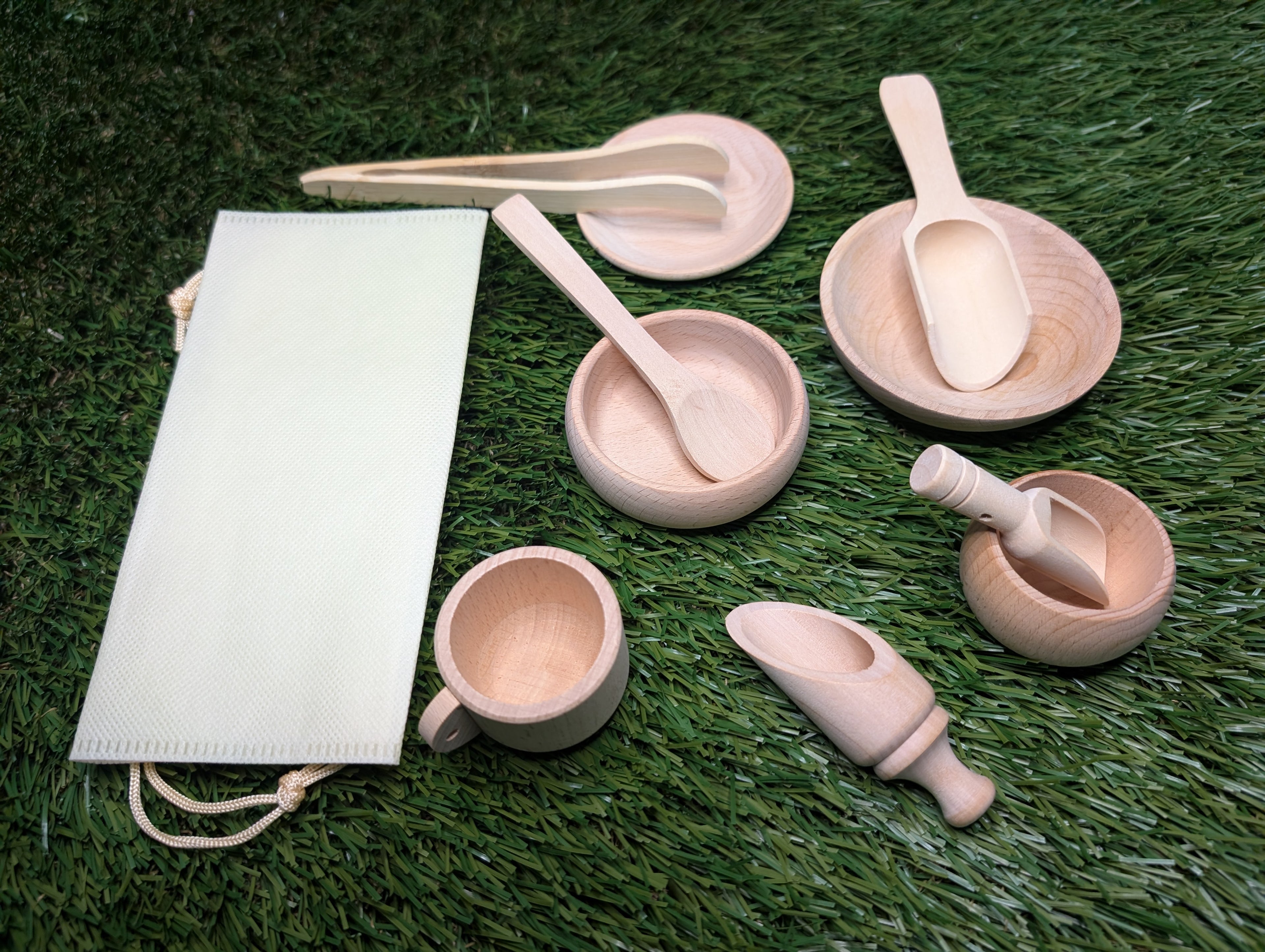 Wooden Sensory Tool Set